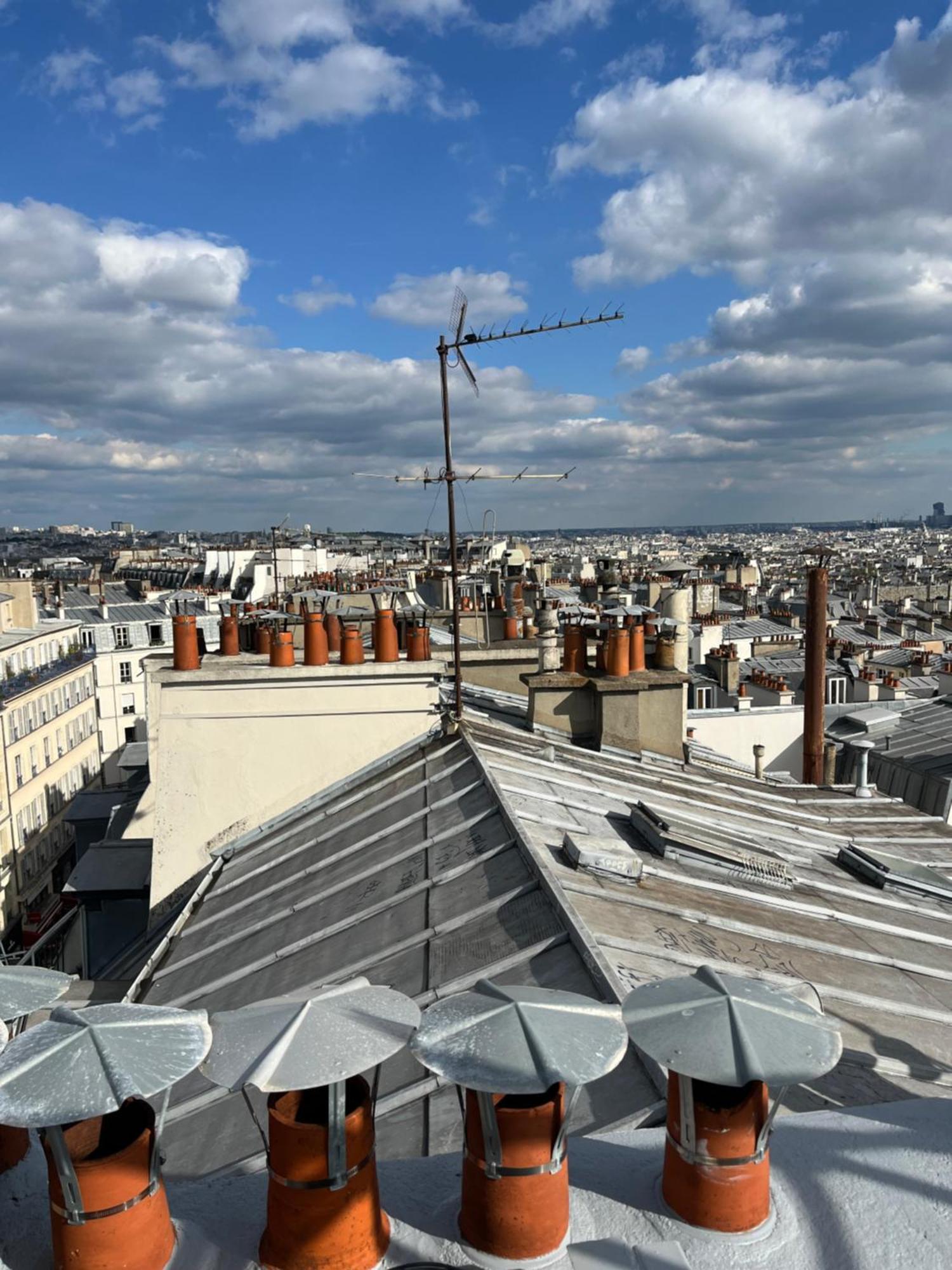 Appartement Montmartre Belle Vue à Paris Extérieur photo