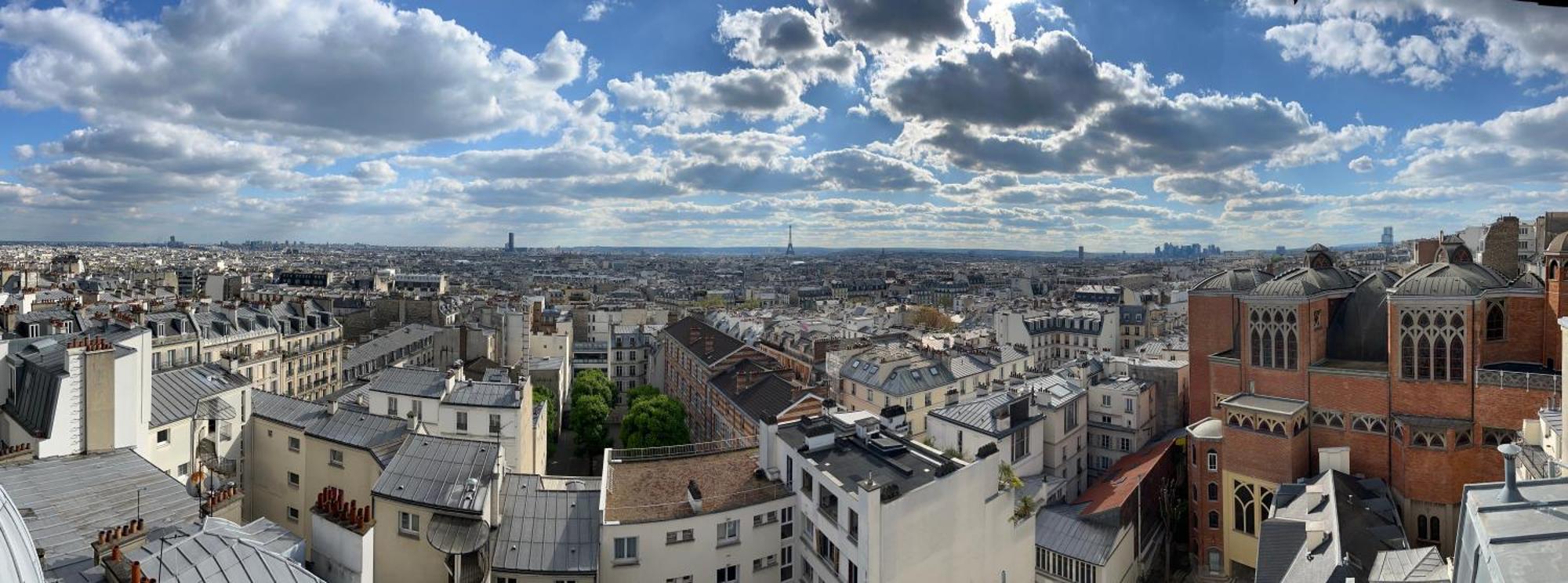 Appartement Montmartre Belle Vue à Paris Extérieur photo