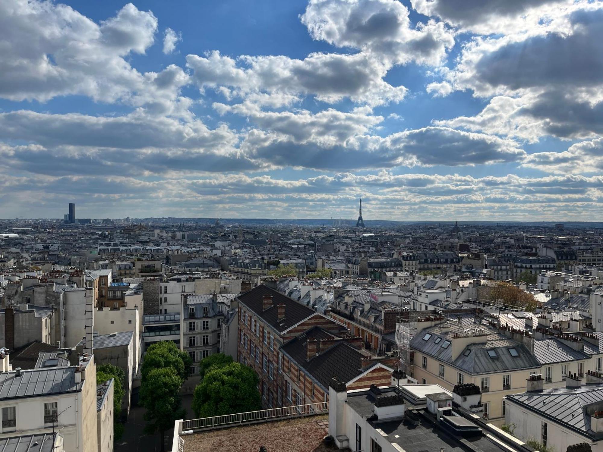 Appartement Montmartre Belle Vue à Paris Extérieur photo