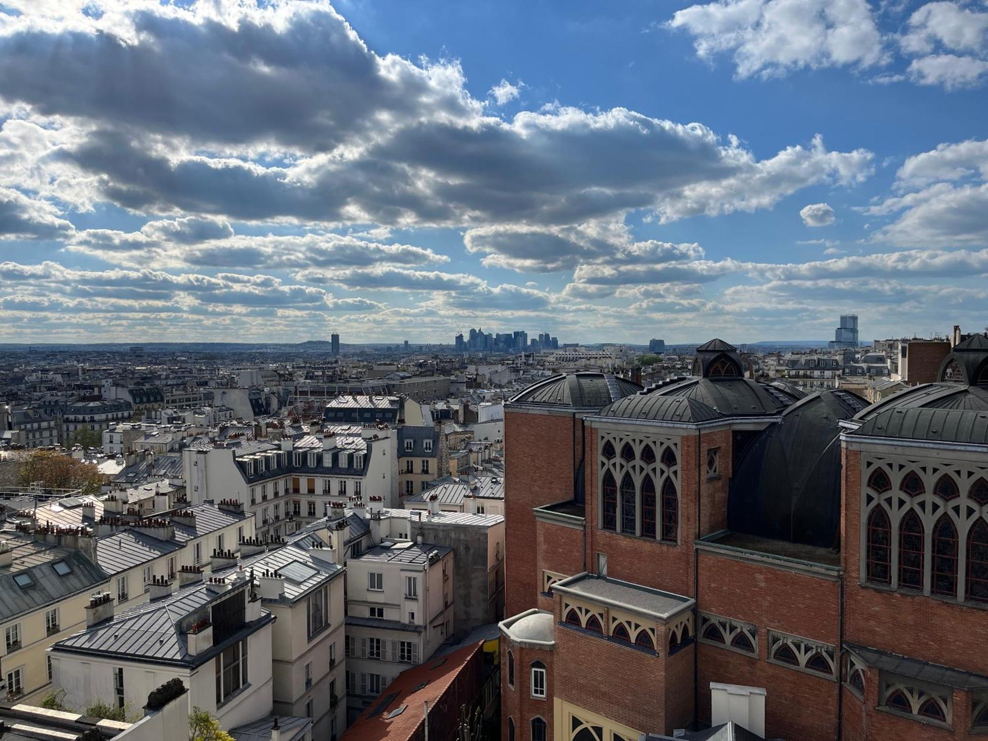 Appartement Montmartre Belle Vue à Paris Extérieur photo