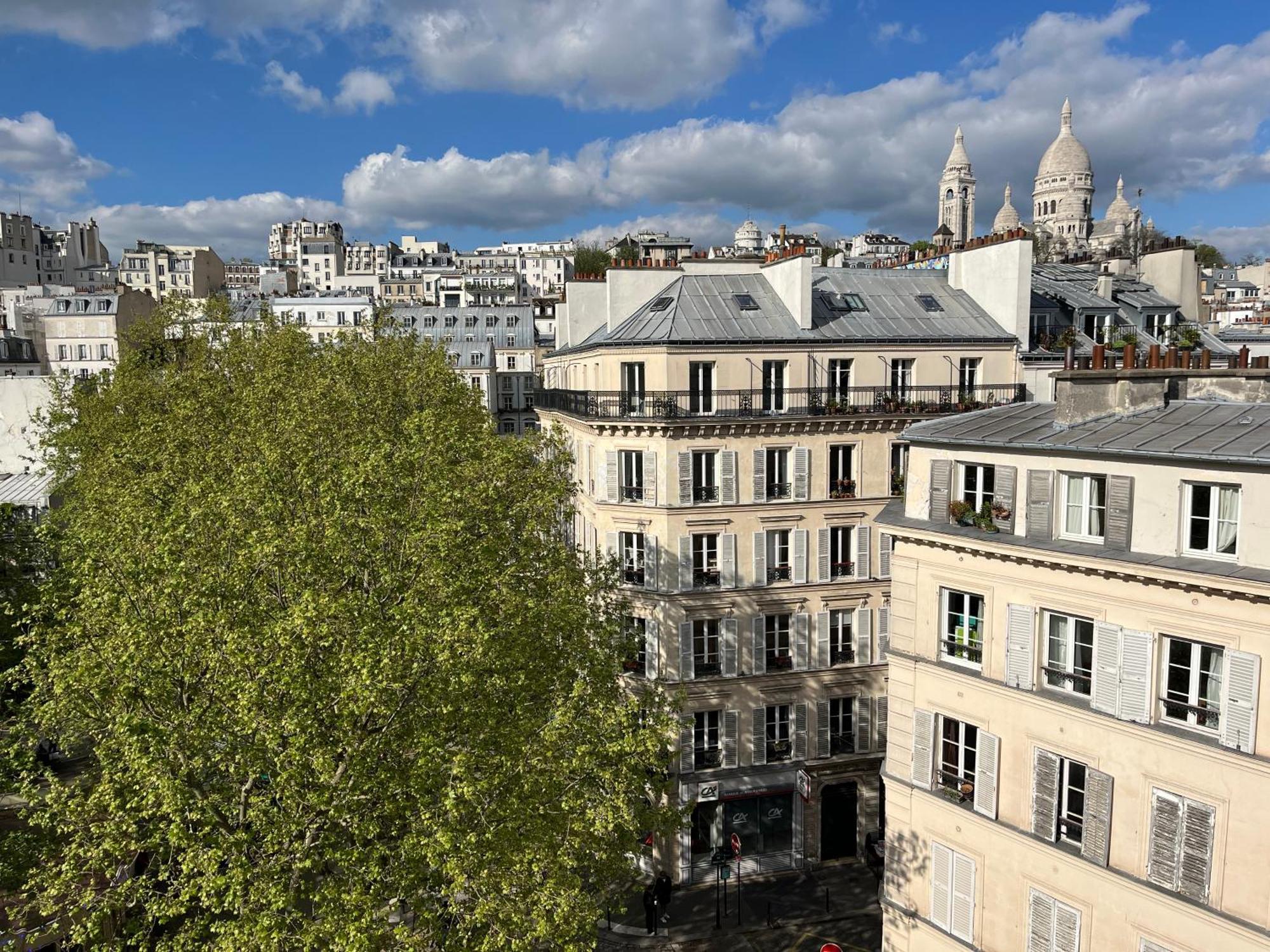 Appartement Montmartre Belle Vue à Paris Extérieur photo