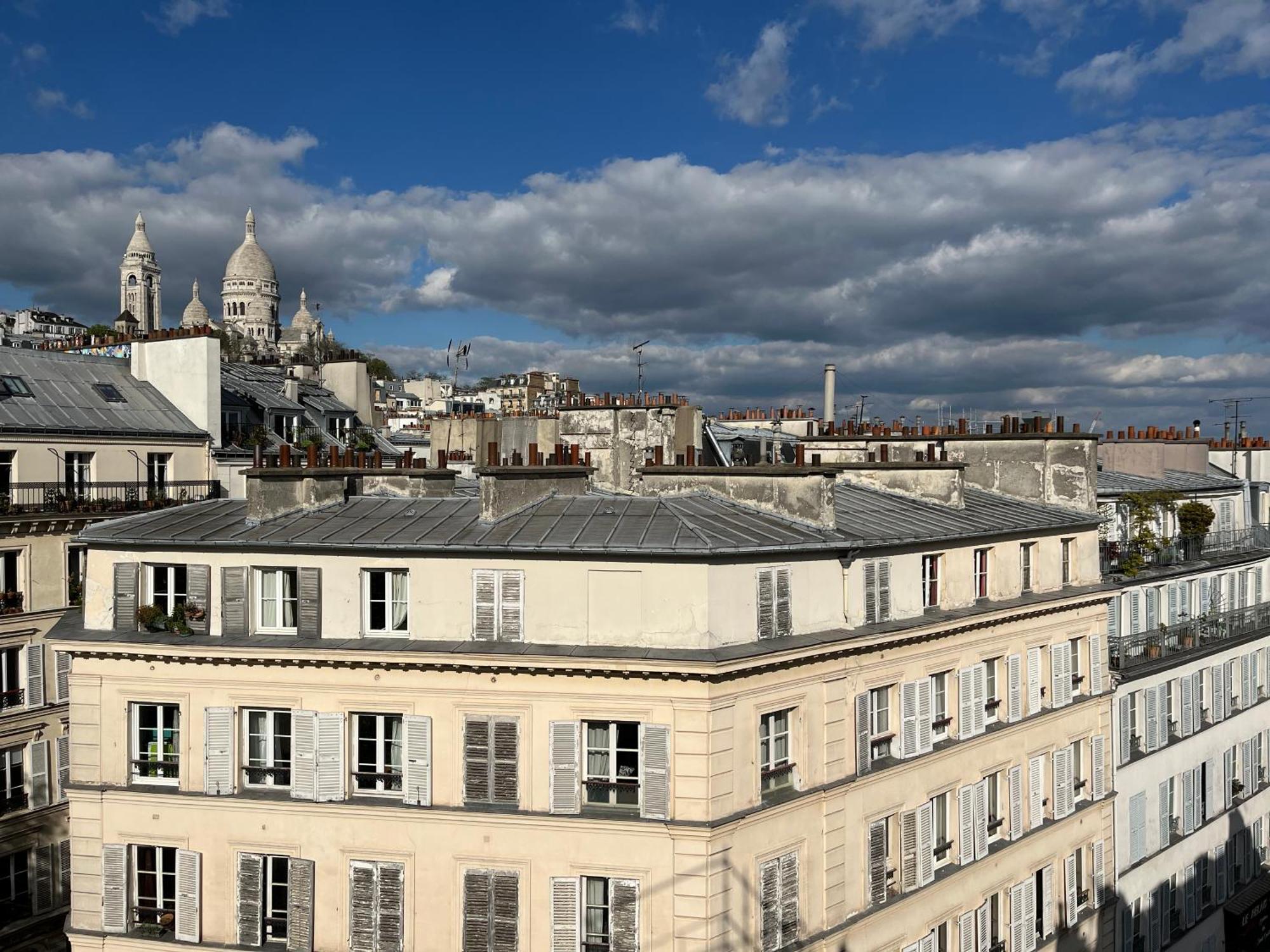 Appartement Montmartre Belle Vue à Paris Extérieur photo